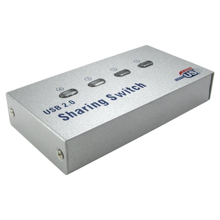 Cables Direct 4 Port USB Sharing Switch