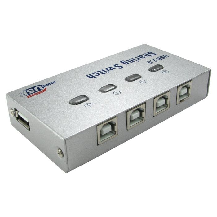 Cables Direct 4 Port USB Sharing Switch