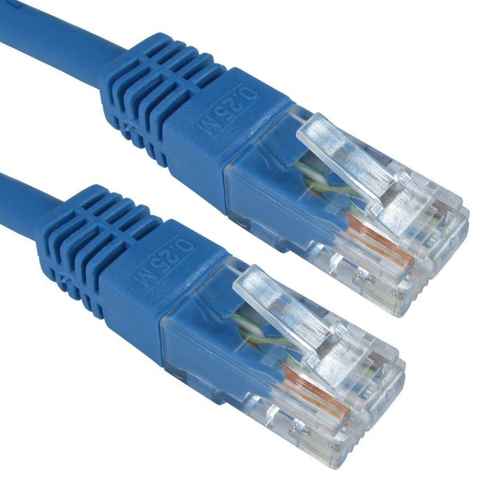 Cables Direct 1.5m Cat6 Patch Cable – Blue