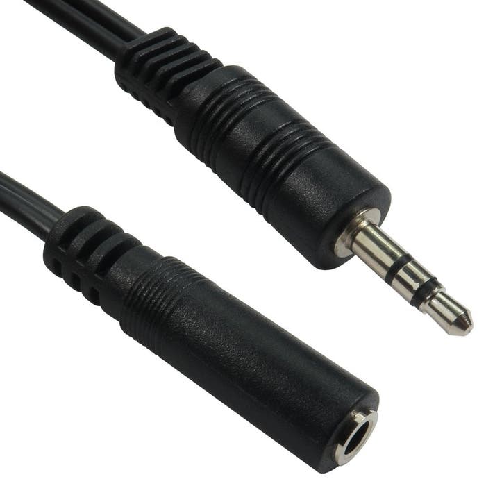 Cables Direct 5m 3.5mm Stereo Extension Cable