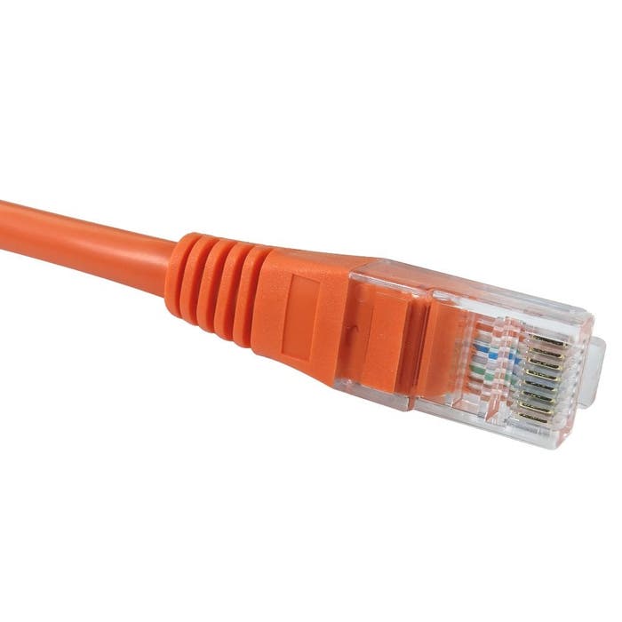 Cables Direct 10m Cat5e Patch Cable – Orange