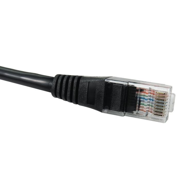 Cables Direct 15m Cat5e Patch Cable – Black