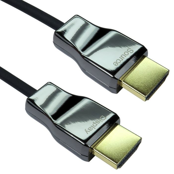 Cables Direct 20m HDMI 2.1 Super Slim Armoured AOC
