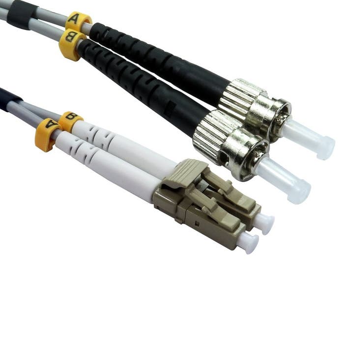 Cables Direct 15cm OM1 Fibre Optic Cable LC - ST (Multi-Mode)