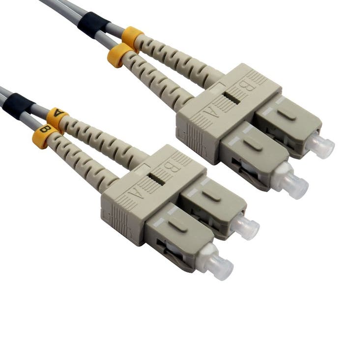 Cables Direct 15m OM1 Fibre Optic Cable SC to SC (Multi-Mode)
