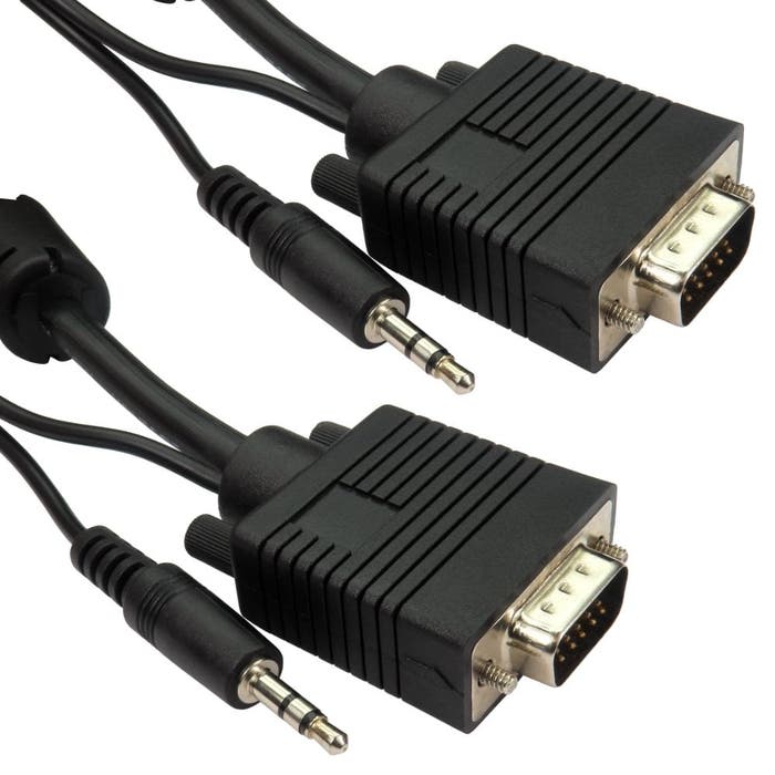 Cables Direct 15m SVGA + 3.5mm Stereo Cable