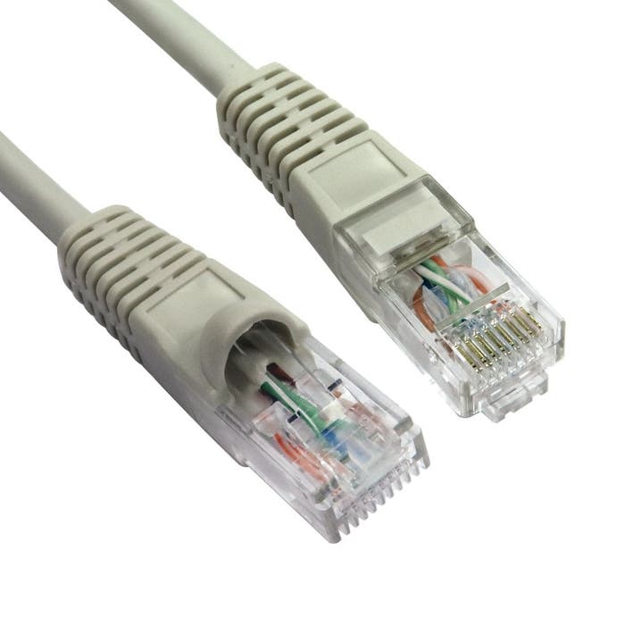 Cables Direct 0.5m Cat6 LSZH Patch Cable – Grey