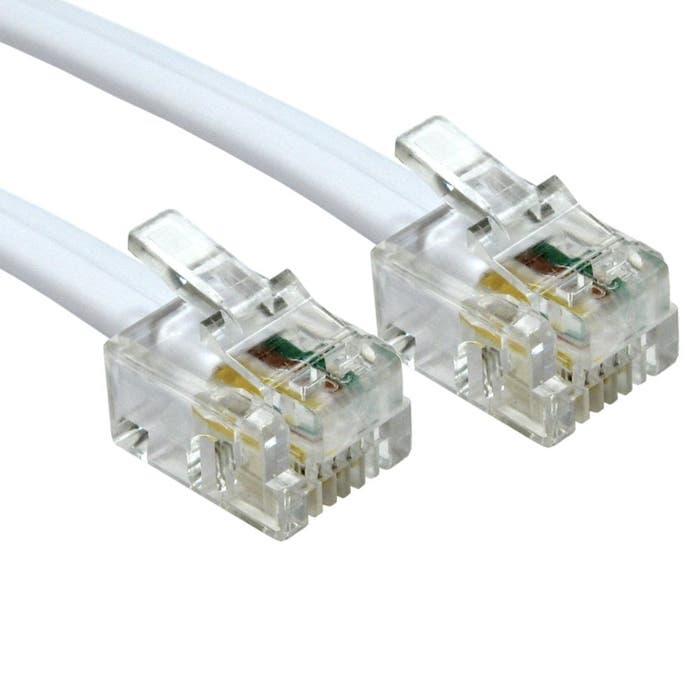 Cables Direct 3m RJ11 to RJ11 Modem Cable