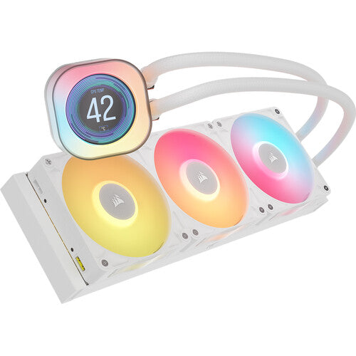CORSAIR TITAN 360 RX LCD CPU COOLER WHT