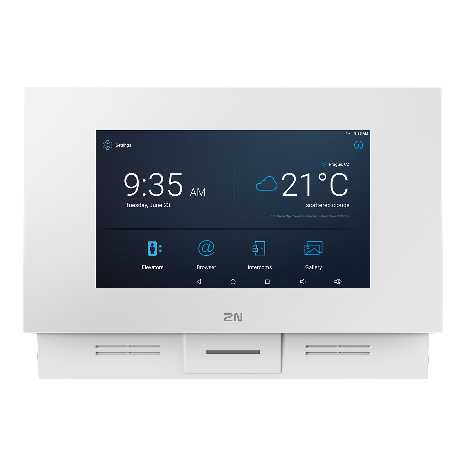 2N Indoor Touch 2.0 answering unit (White)