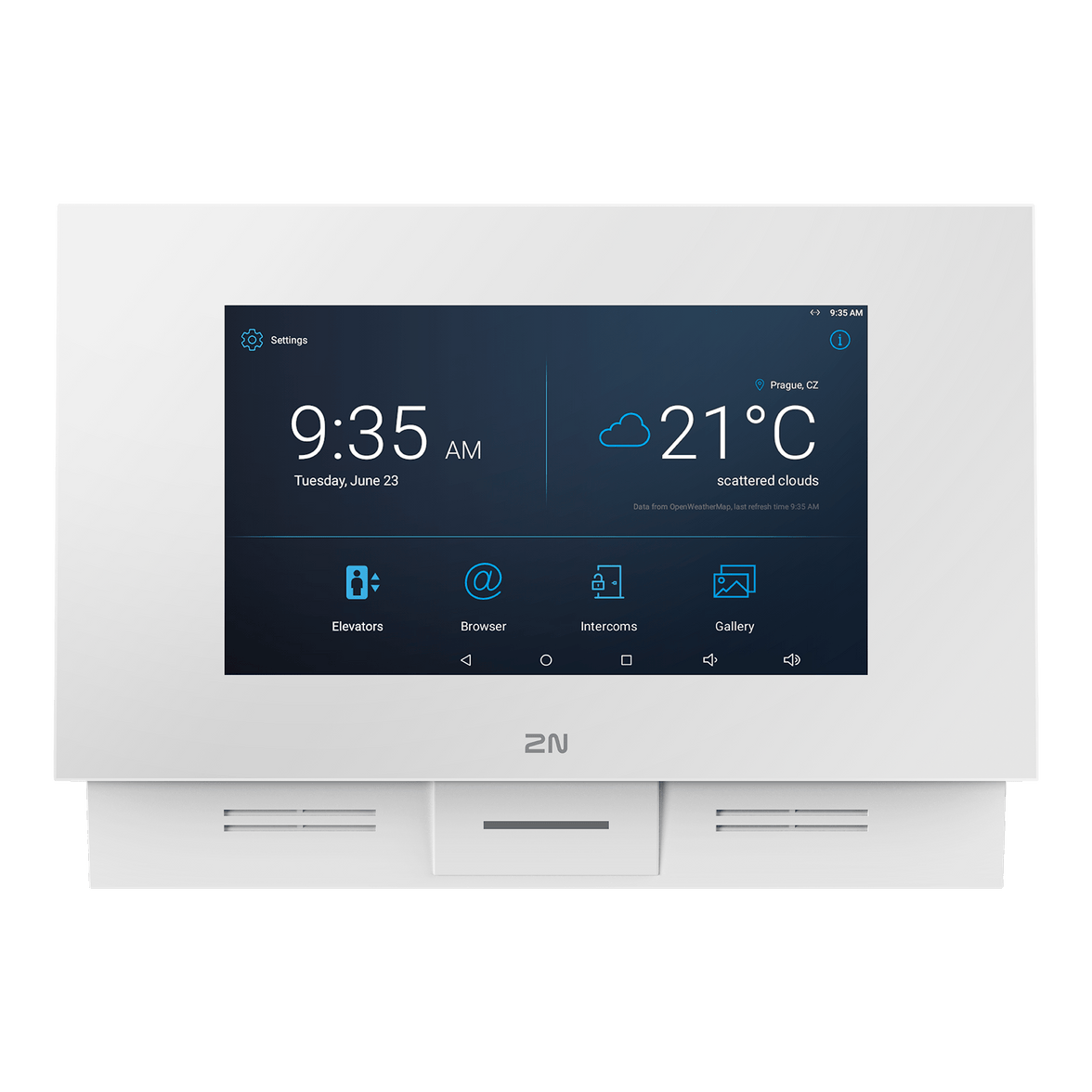 2N Indoor Touch 2.0 answering unit (White)