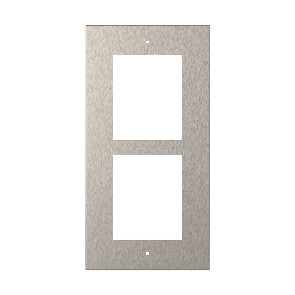 2N Flush Installation Frame for 2 Modules