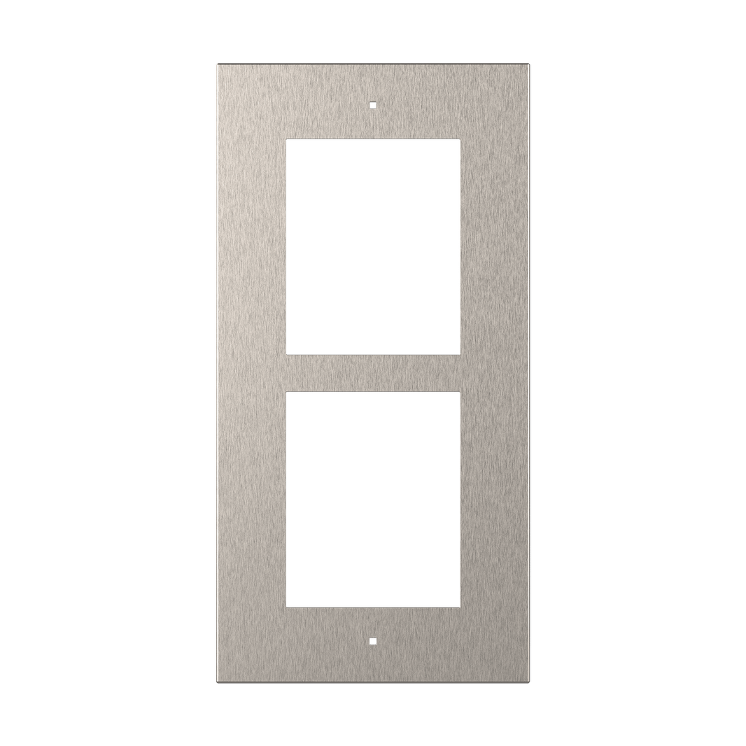 2N Flush Installation Frame for 2 Modules