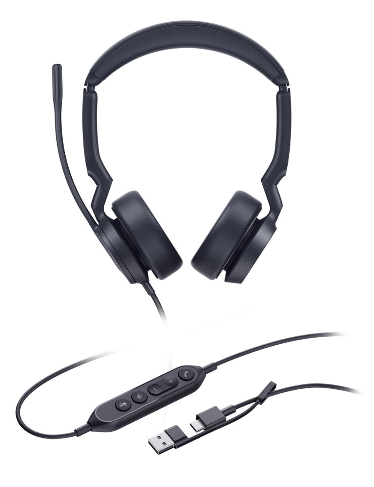 Yealink UH44 Dual USB-C/A Wired Headset