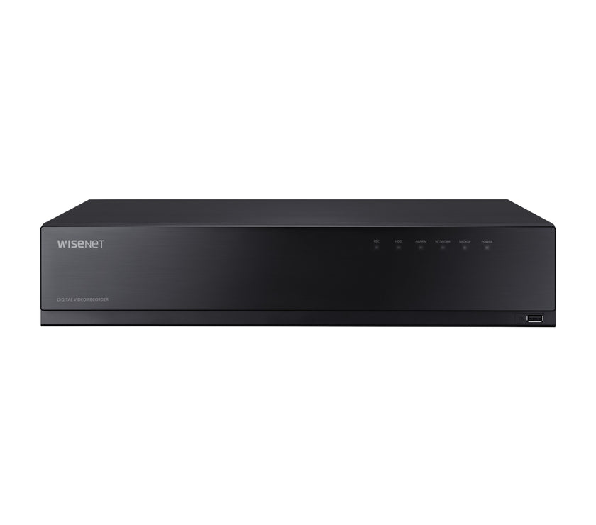 Hanwha HRX-1635 network video recorder Black