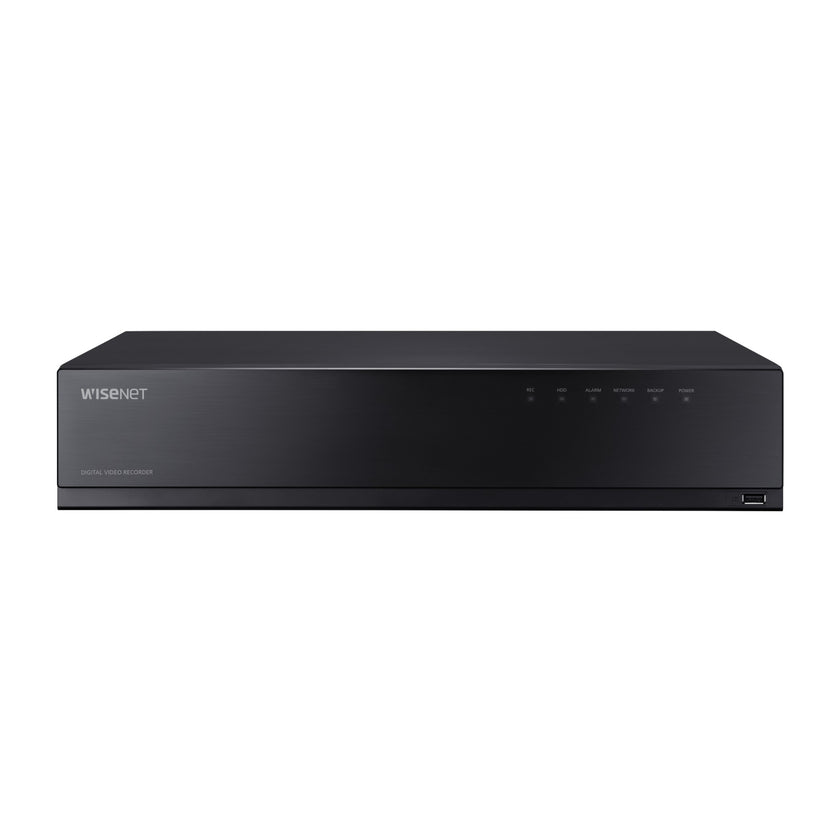 Hanwha HRX-1635 network video recorder Black