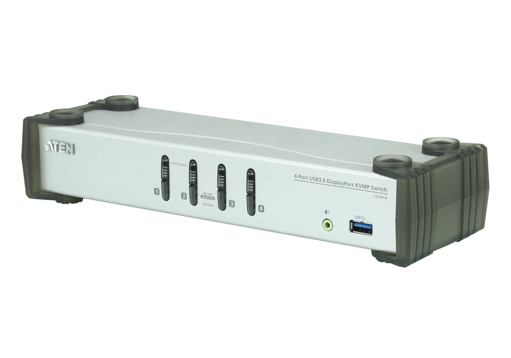 ATEN 4 Port DP 4K30 KVMP