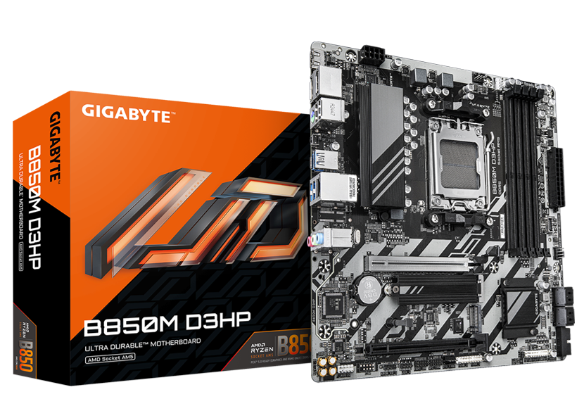 GIGABYTE B850M D3HP AM5 Micro-ATX Motherboard
