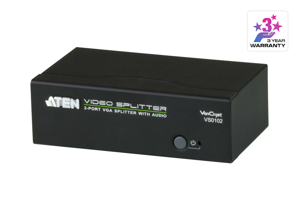 ATEN 2 Port VGA Splitter RS232