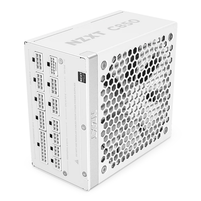NZXT 850W GOLD FULLY MODULAR C850 WHT