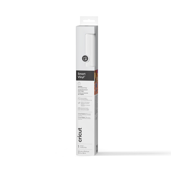 Cricut Smart Vinyl Permanent(White) 4 Pack