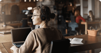 Yealink WH68 Hybrid Teams Dual Ear DECT Headset