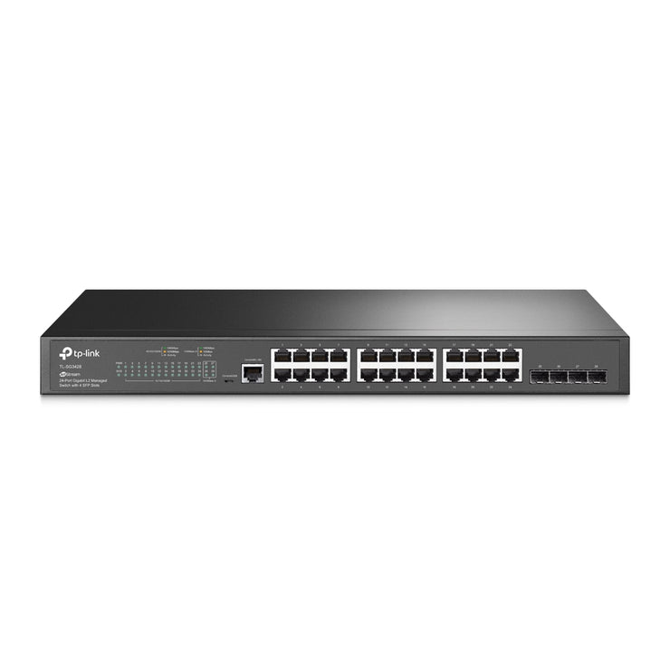 TP-Link Omada 24-Port Gigabit L2+ Managed Switch with 4 SFP Slots