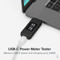 Plugable USB C Power Meter Tester