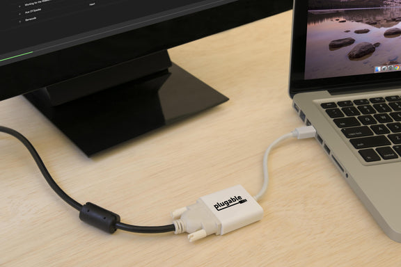 Plugable Mini DP (TBT 2) to DVI Adapter