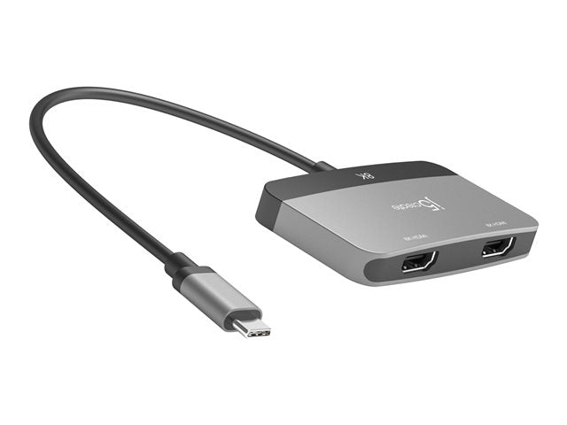 J5CREATE 8K USB-C TO DUAL HDMI ADAPTER