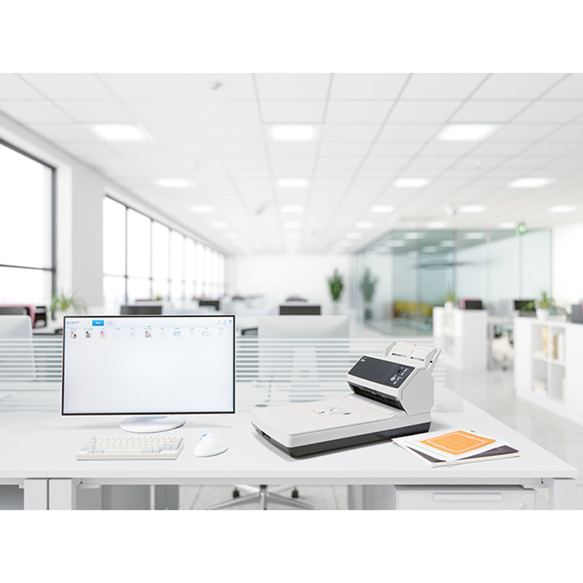 RICOH fi-8250 A4 Flatbed Eth/USB Scanner