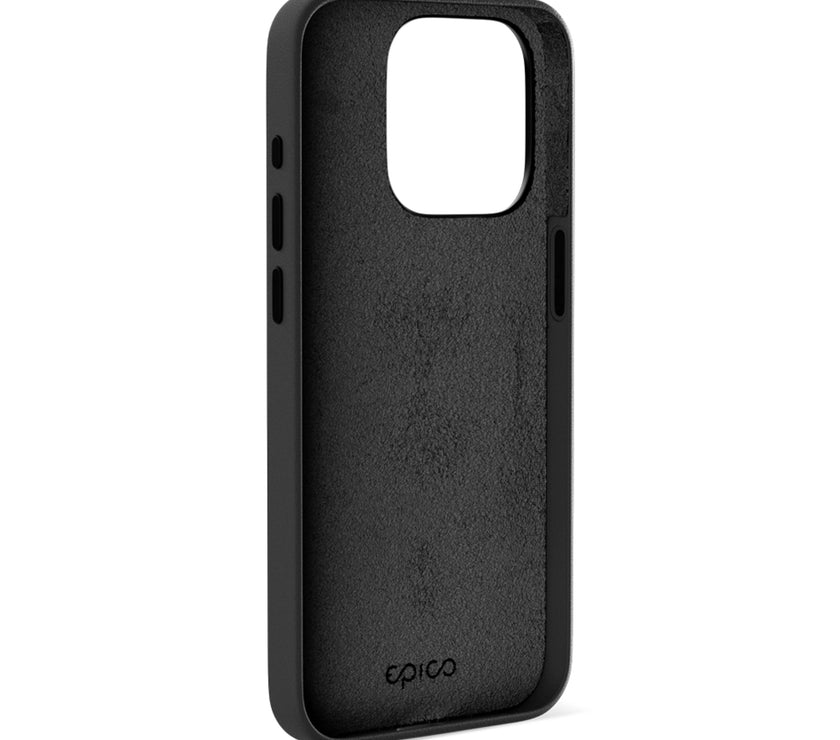Epico Mag+ Leather Case iPhone 16 - black
