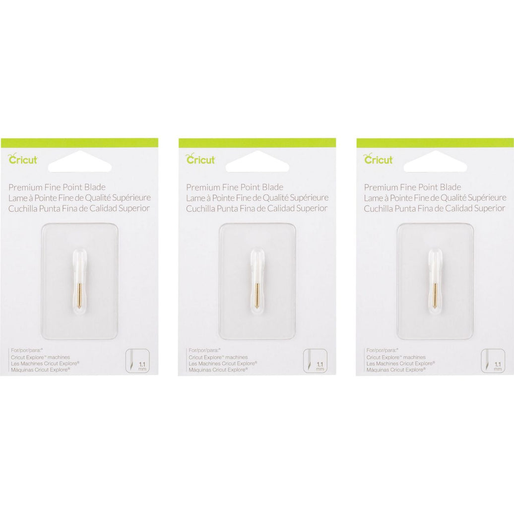 Cricut Fine Point Blade 3 pack