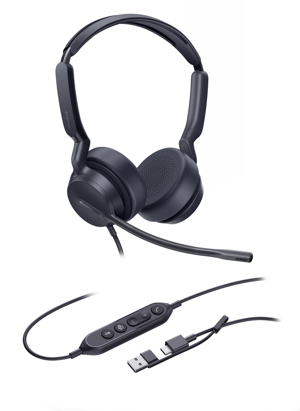 Yealink UH42 Dual USB-C/A Wired Headset