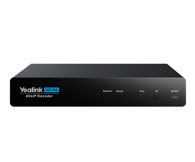 YEALINK DE300 AV OVER IP DECODER