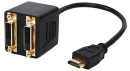 CDL HDMI (M) - 2x DVI-D F Splitter