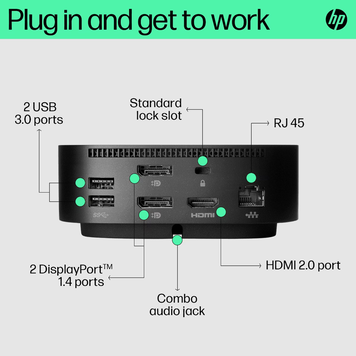 HP USB-C G5 Essential Dock