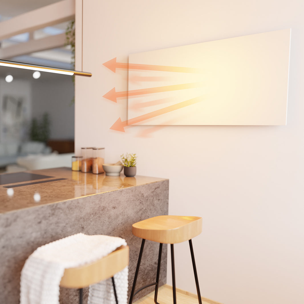 Hombli Smart Infrared Panel Heater 700w -Metal