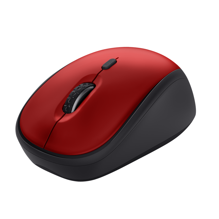 Trust Yvi+ Wireless Mouse Red Eco