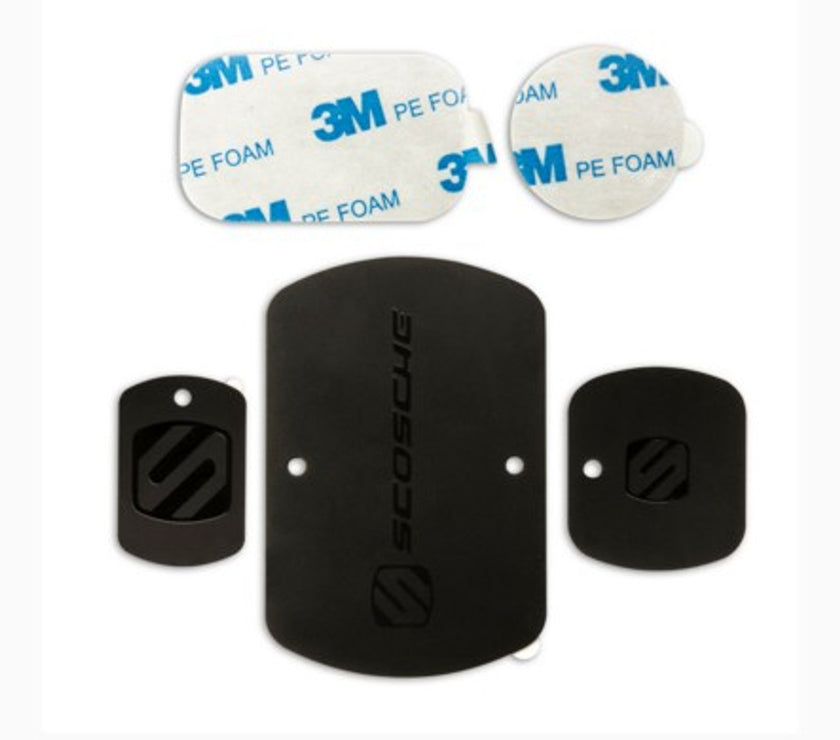 MAGIC MOUNT REPLACMENT PLATE KIT - BLK