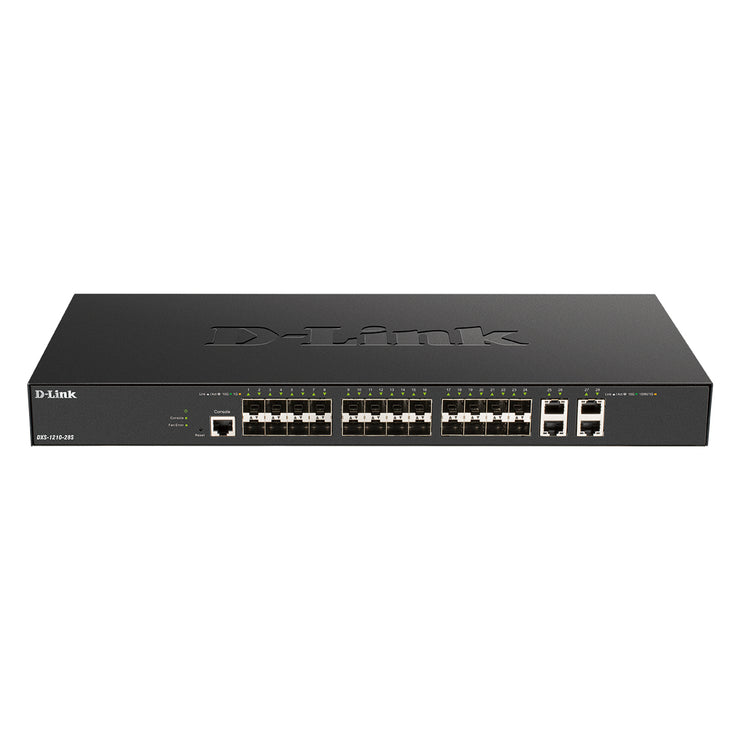 24 X 10G SFP+ Ports & 4 X 10G Base-T Ports Smart Managed Switch