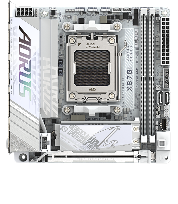 AORUS AM5 X870I AORUS PRO ICE M-ITX