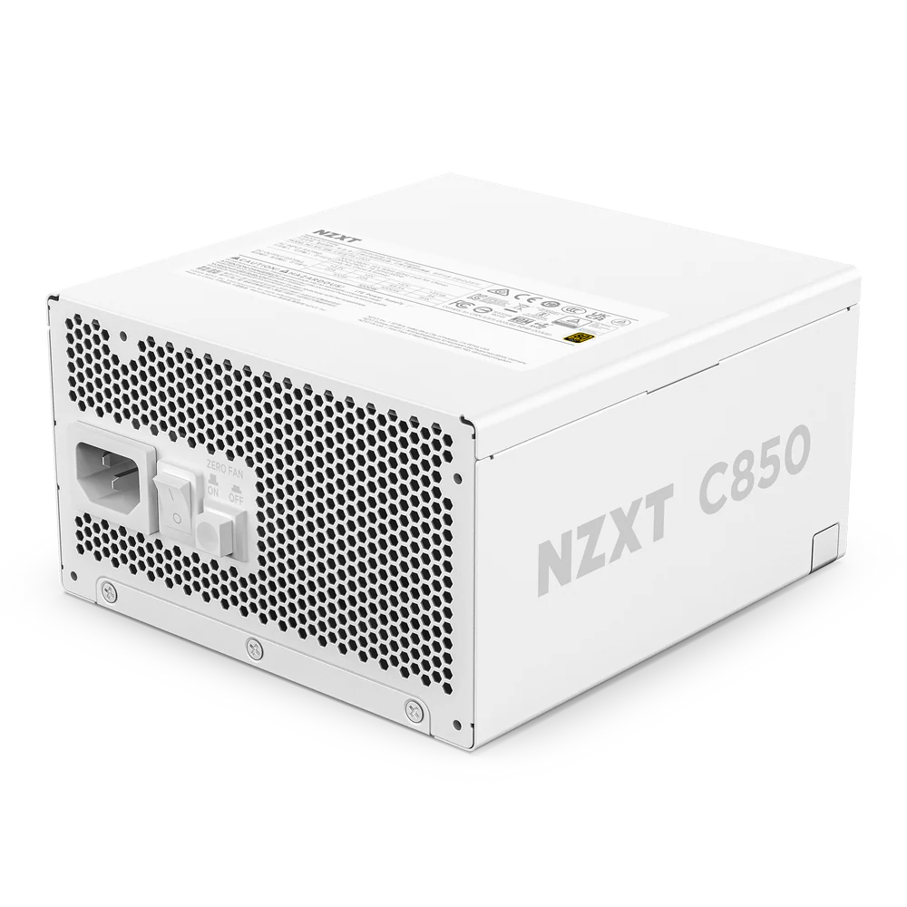 NZXT 850W GOLD FULLY MODULAR C850 WHT