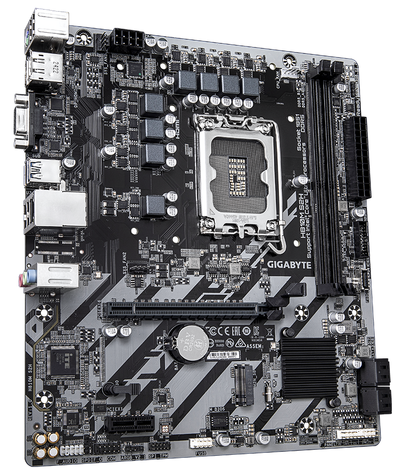 GIGABYTE H810M S2H Micro-ATX Motherboard