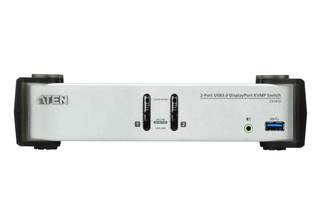 ATEN 2 Port DP 4K30 KVMP