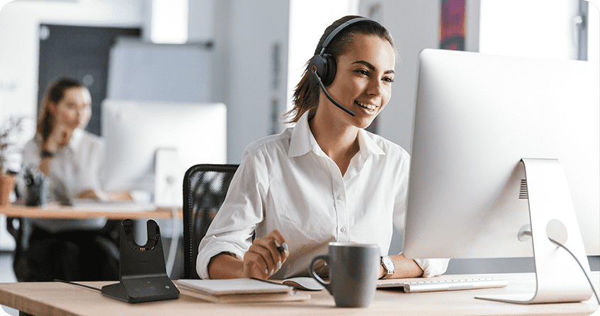 Yealink WH68 Hybrid Teams Dual Ear DECT Headset