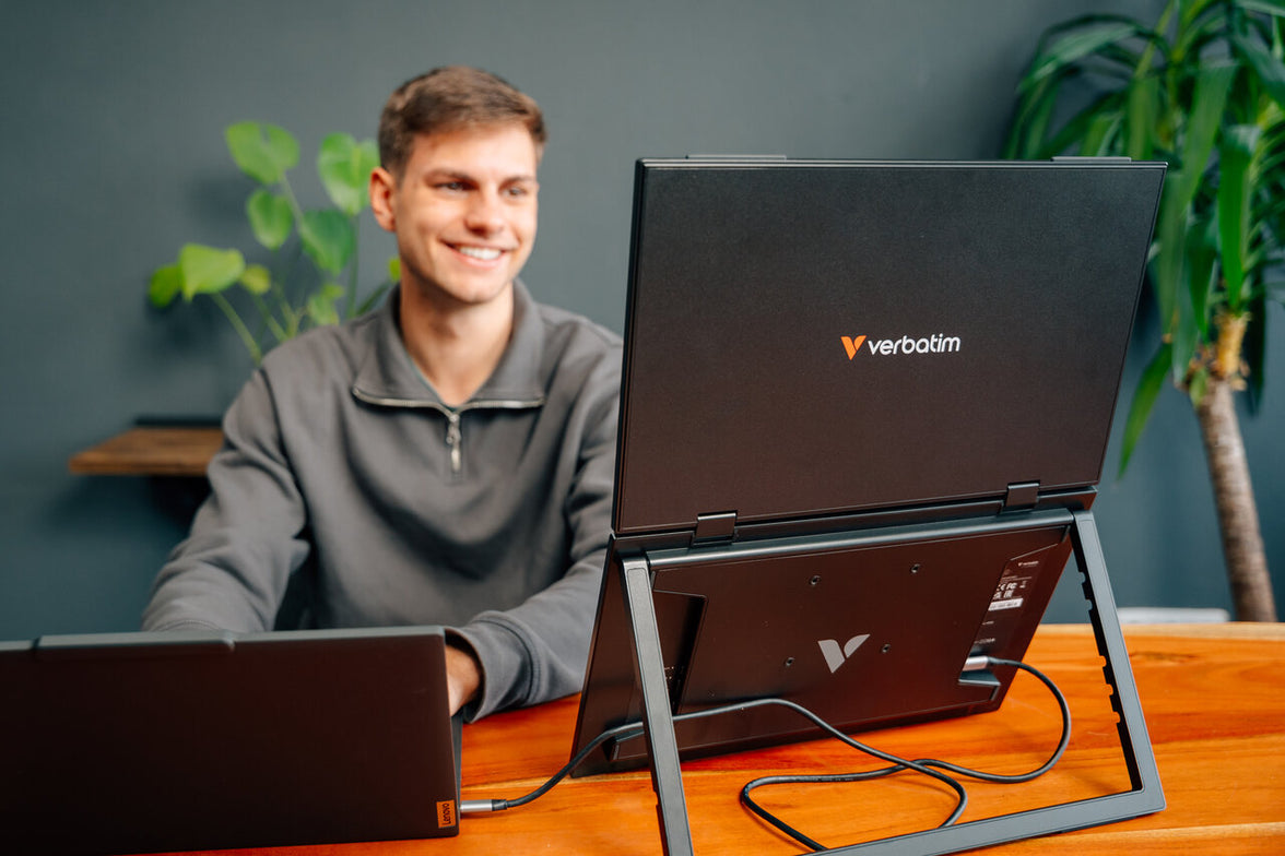 Verbatim Portable 15.6" FHD Dual Monitor