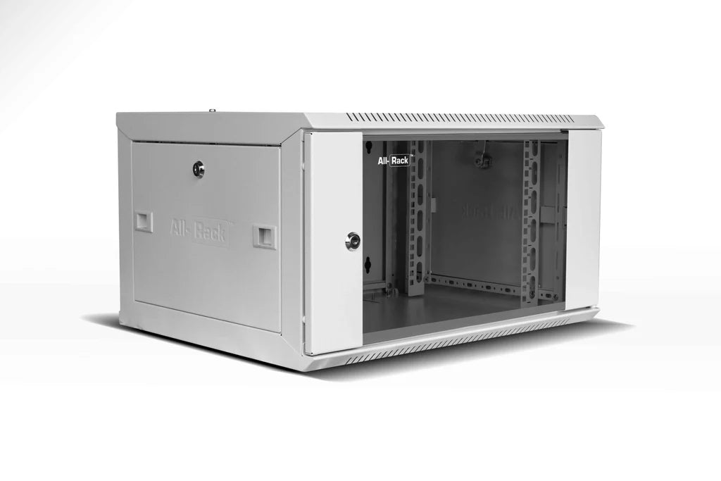 ALL-RACK 6U 550MM DEEP WALLBOX GREY