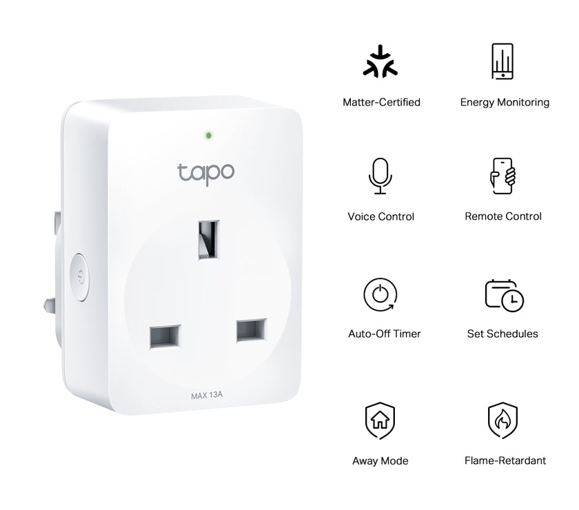 TP-Link Tapo P110M V1 - Smart plug (pack of 4)