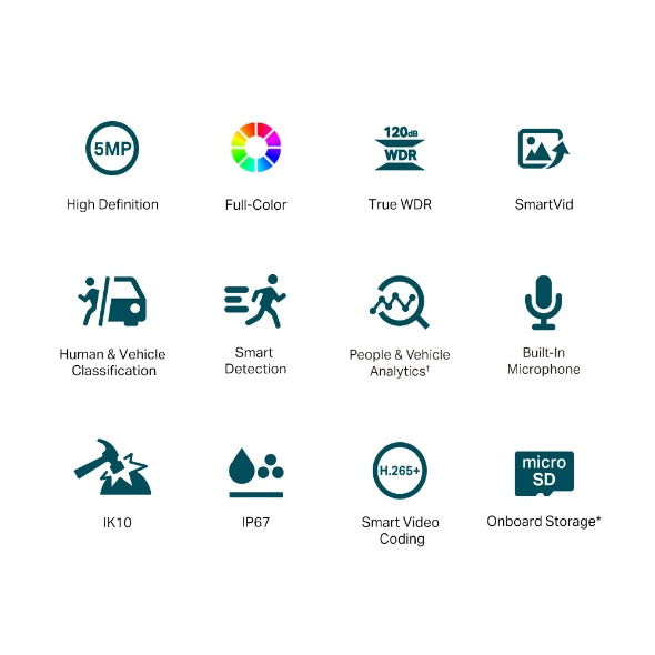 TP-Link VIGI C250 V1 - Network surveillance camera - dome